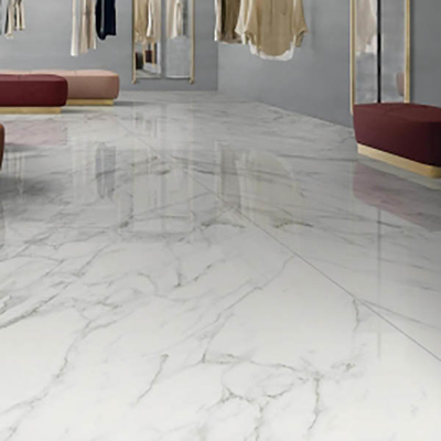 Polished Slate White Glazed Porcelain Tile Ceramic Wooden Floor Slate 1600*3200mm