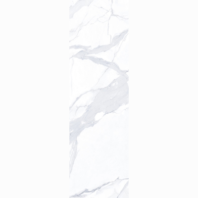 Dragon Conqueror Sintered Stone Tile 18.6mm Thickness 800x2700mm Size White Gray Marble Vein
