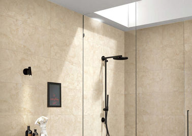 Beige Polished Porcelain Tile For Shower Walls Home Decor Indoor 400X800 mm