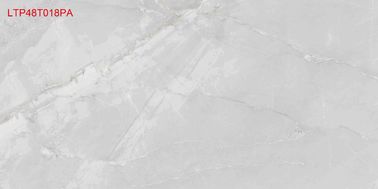 Gray Indoor Marble Look Porcelain Tile 400x800 mm Size 10mm Thickness
