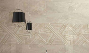 Bathroom Wall Glazed Porcelain Tile / Indoor Ceramic Tile Simple Style