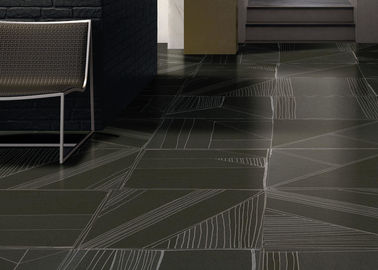 1200 X 1200  Carpet Look Porcelain Tile / Wall Black Modern Carpet Tiles