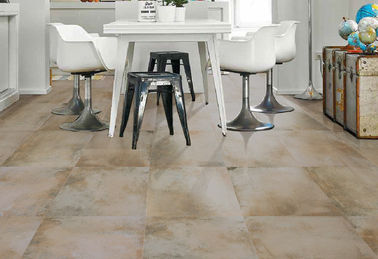 Outdoor Decorative Cement Floor Tiles Floor Particels Matt Surface Treatment