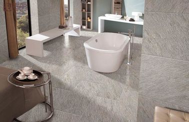 Light Grey External Porcelain Floor Tiles 600x600 Mm Size Marble Like