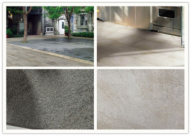 Light Grey Ceramic Kitchen Floor Tile 300x600 Mm Size 10 Mm Thickness