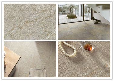 Glazed Porcelain Floor And Wall Tile Compression Resistance Living Room Matte Surface
