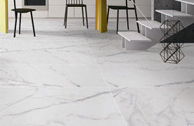 Classic Carrara Hd Porcelain Tile Matte Surface for Bright 24 X 48 Floor