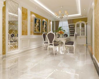 36 X 36 Modern Grey Bathroom Tiles / Glazed Polished Porcelain Tile