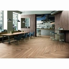 200*1200mm Wood Pattern Look Rustic Porcelain Tile Ceramic Wooden Finish Flooring Tiles For Living Room