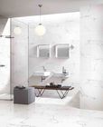 Carrara White Porcelain Bathroom Wall Tiles Indoor 30 X 60 Cm Size High Gloss