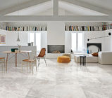 Modern Marble Look Porcelain Tile Tiles 12mm Thickness Light Grey Color