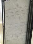 600*600mm Stone Effect Porcelain Wall Tiles Light Grey Color 10mm Thick