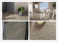 Glazed Sandstone Ceramic Floor Tiles Concave Convex Pattern Surface Treat