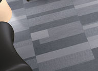 Dark Grey Office Carpet Tiles Texture Scratch Proof Random Design 600x600mm