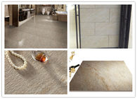 Yellow Beige Ceramic Glazed Porcelain Tile Concave And Convex Pattern