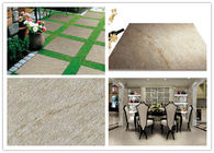 Yellow Beige Ceramic Glazed Porcelain Tile Concave And Convex Pattern