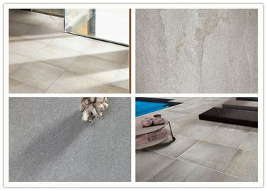 Light Grey Ceramic Kitchen Floor Tile 300x600 Mm Size 10 Mm Thickness