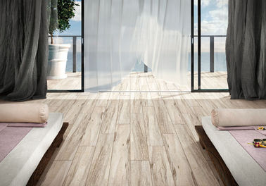 Grey Wood Effect Porcelain Floor Tiles  900x150 Mm Flat Matte Eco Friendly