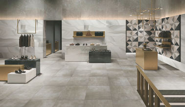 Agate Big Size Marble Look Porcelain Tile For Hotel Lobby Flooring / Home