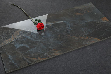 Glazed Textured Porcelain Floor Tile , Indoor Outdoor Porcelain Tiles