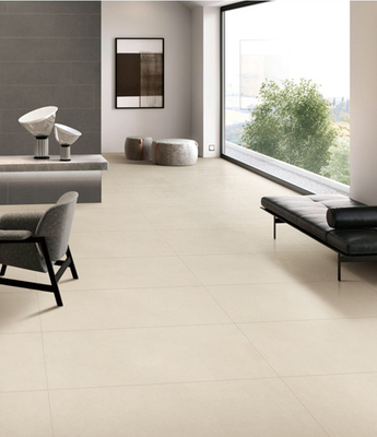 600*1200mm Cement Look Porcelain Tile Matte Rectangular Yellow Ceramic Wall Tile