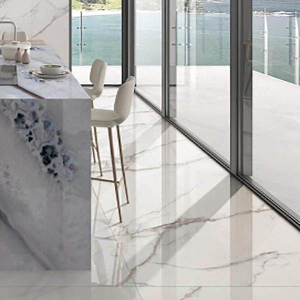 Modem Glazed Porcelain Tile Ceramic Wooden Floor Slate Chemical Resistant