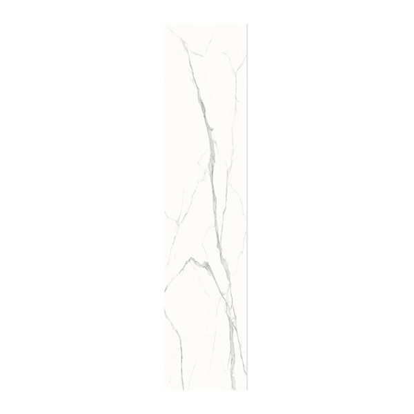 Glazed Porcelain Slab Tile Fish White 12mm Thick Textured Slate Wall Tiles Heat Resistant