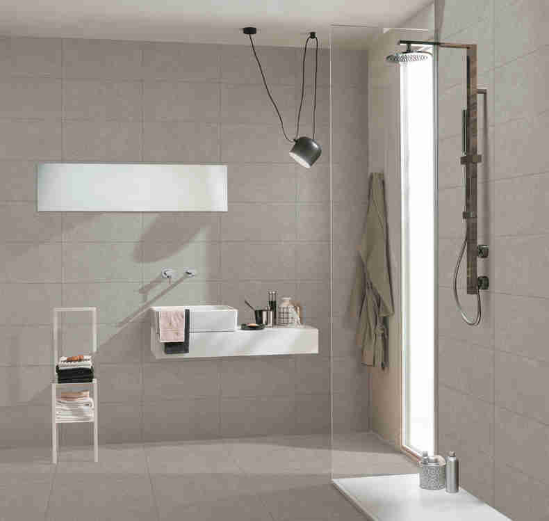 Floor Full Body Porcelain Tile  Lappato Suface Treatment Grey Colored