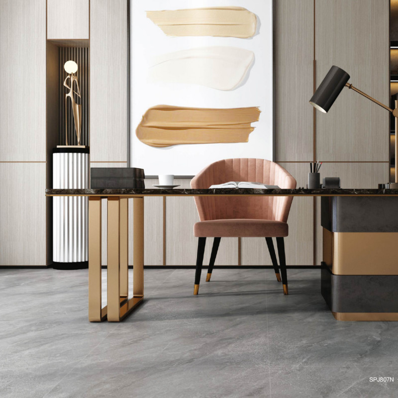 PEI Rating 4 Glazed Porcelain Tile Low Water Absorption For Industrial